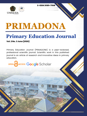 					View Vol. 2 No. 03 (2026): Primary Education Journal (PRIMADONA)
				