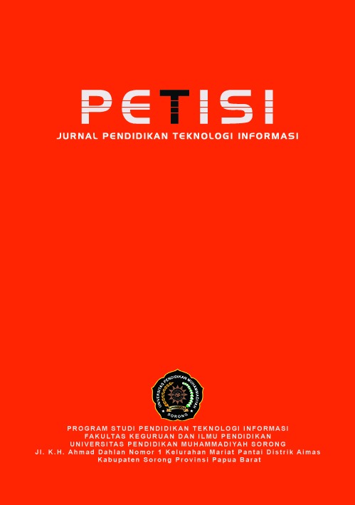 					View Vol. 7 No. 1 (2026): JURNAL PETISI (Pendidikan Teknologi Informasi)
				