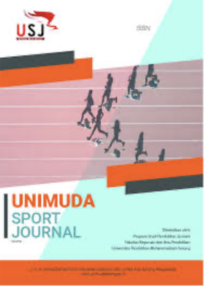 					View Vol. 6 No. 2 (2025): Unimuda Sport Journal : Jurnal Pendidikan Jasmani
				