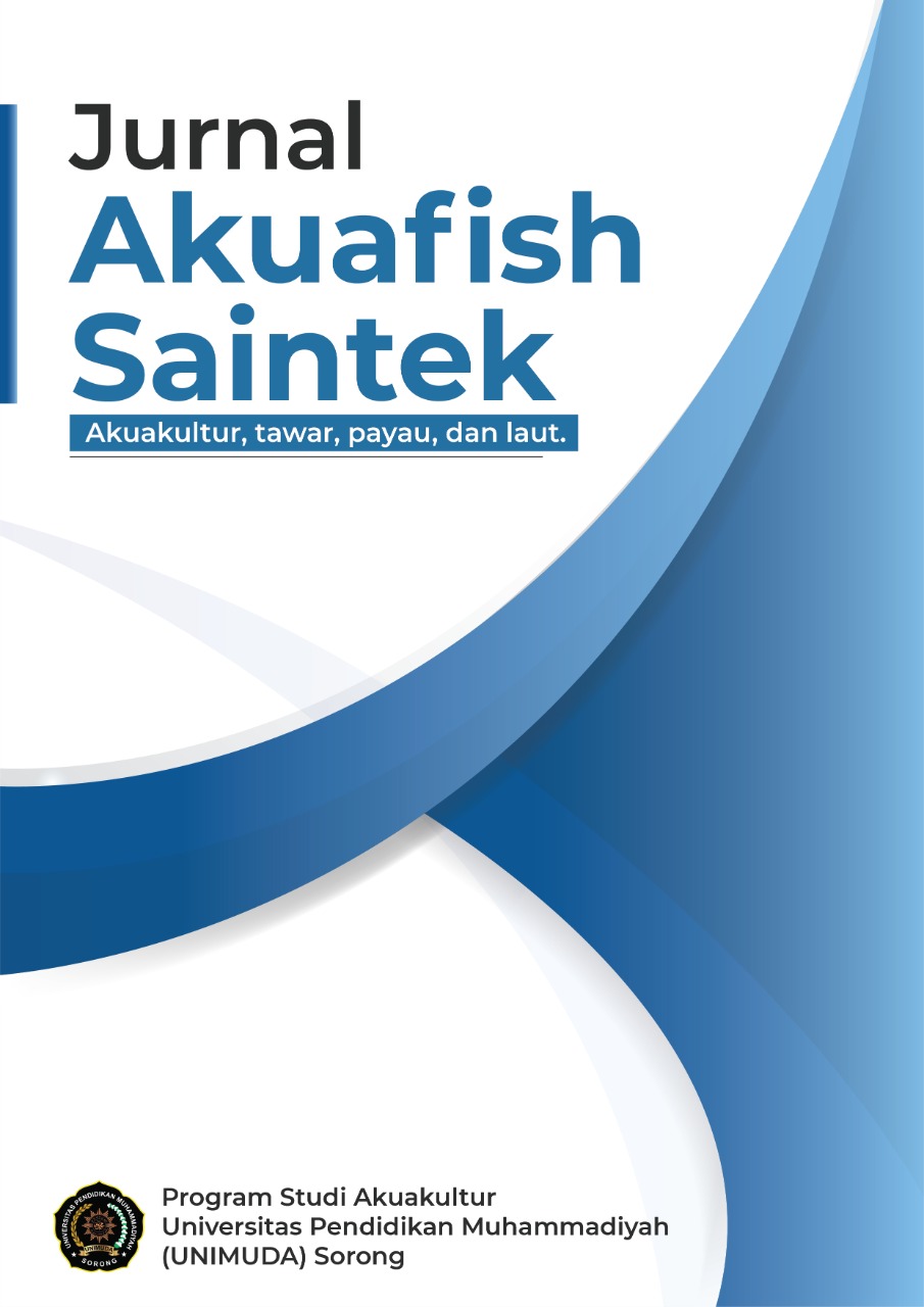 					View Vol. 5 No. 1 (2025): Jurnal Aquafish Saintek
				